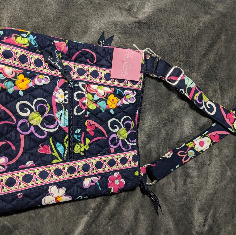 Vera Bradley Hipster in Ribbons pattern